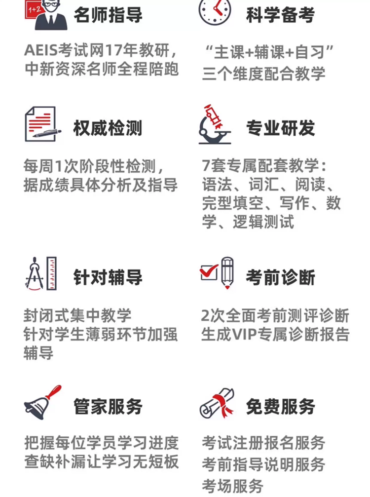 2025年新加坡AEIS考试暑假冲刺集训营