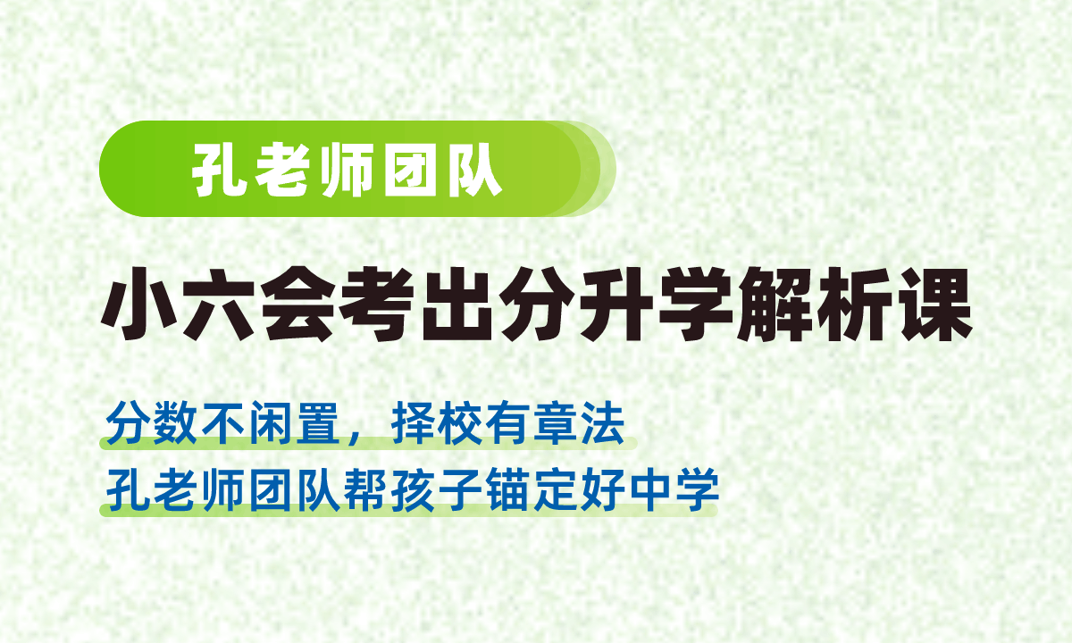 PSLE择校一对一规划指导