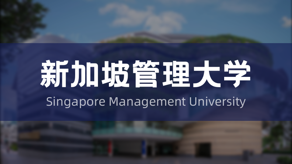 新加坡管理大学推出经济学数据科学硕士项目